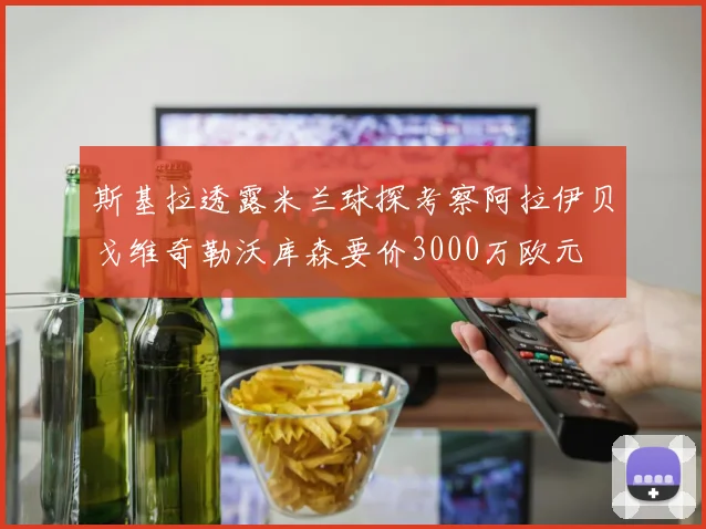 斯基拉透露米兰球探考察阿拉伊贝戈维奇勒沃库森要价3000万欧元